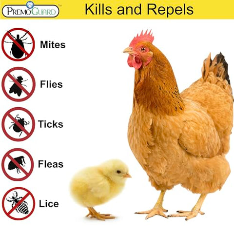 Poultry Spray - Plant Based All Natural Non-Toxic - By Premo Guard