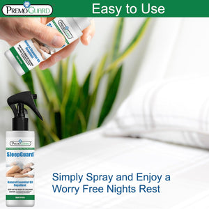 Premo All Natural SleepGuard Essential Oil Repellent  - 8 oz - Natural Non Toxic