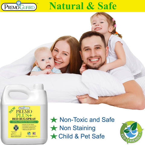 Bed Bug Plus - All Natural Non-Toxic - By Premo Guard