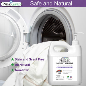 Bed Bug & Mite Killer Laundry Additive - 128 oz - All Natural Non Toxic - Premo Guard