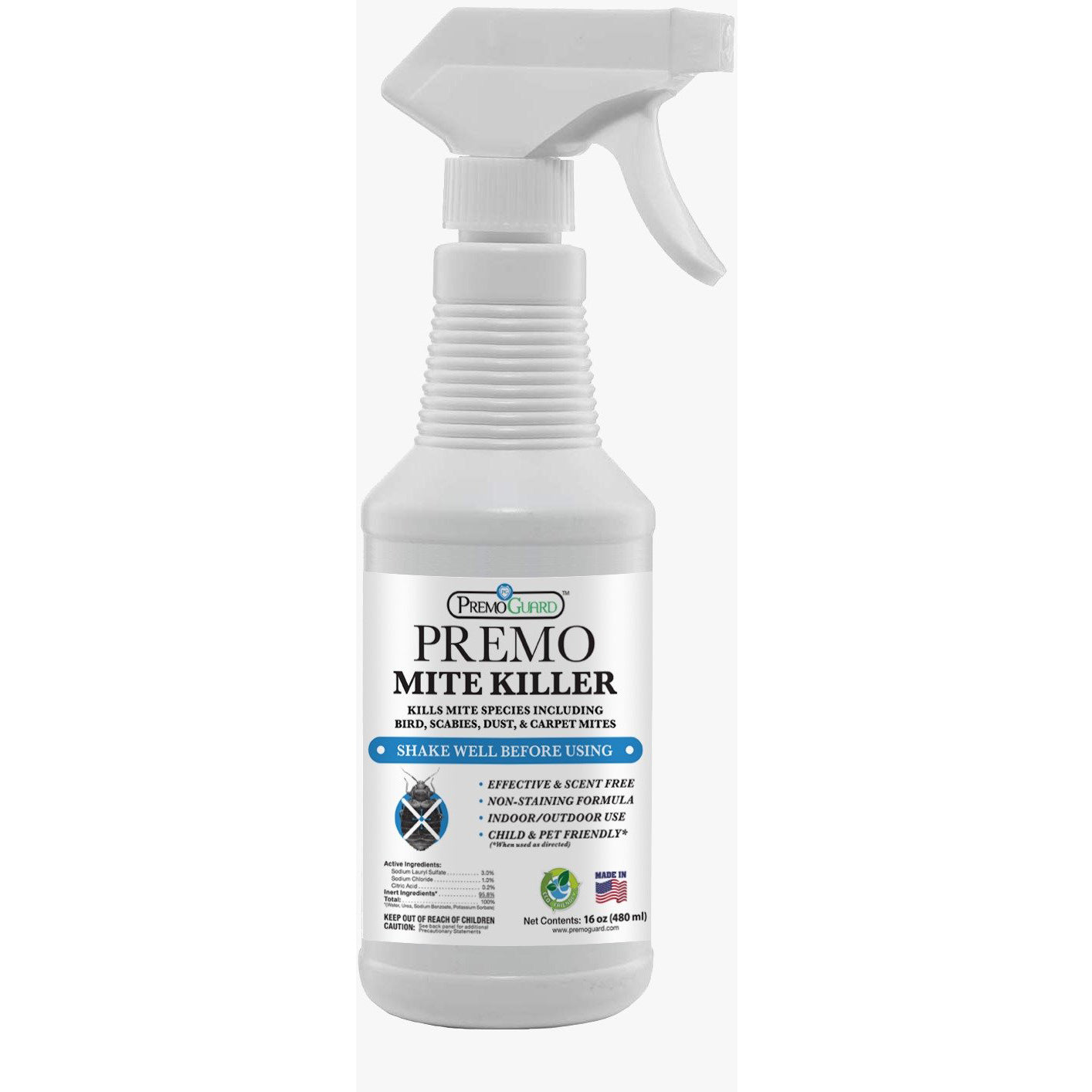 Envira Spray Anti-Mites - Anti-Mites à Action Longue Durée - Anti