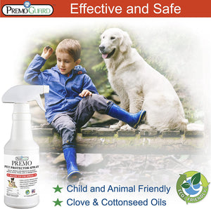 Pet Protector 16 oz - All Natural Non Toxic - Premo Guard