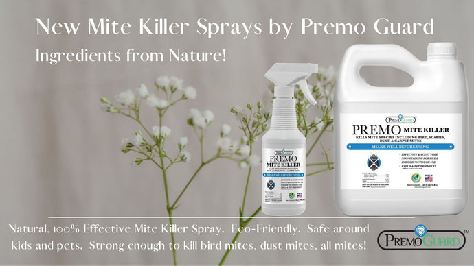 New Natural Mite Killer Spray from Premo Guard
