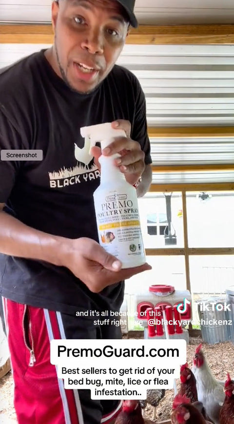 Maurice from Blackyardchickenz reviews our Permo Guard Poultry Spray