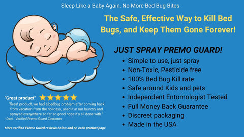 Collections Premo Guard Bed Bug Spray Travel Products