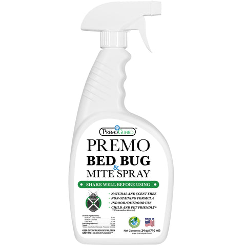 Bed Bug & Mite Killer - All Natural Non-Toxic - By Premo Guard