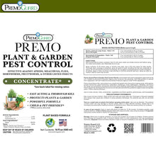 Load image into Gallery viewer, Plant and Garden Pest Control Concentrate - 16 oz - Makes Up to 2.5 Gallons By Premo Guard