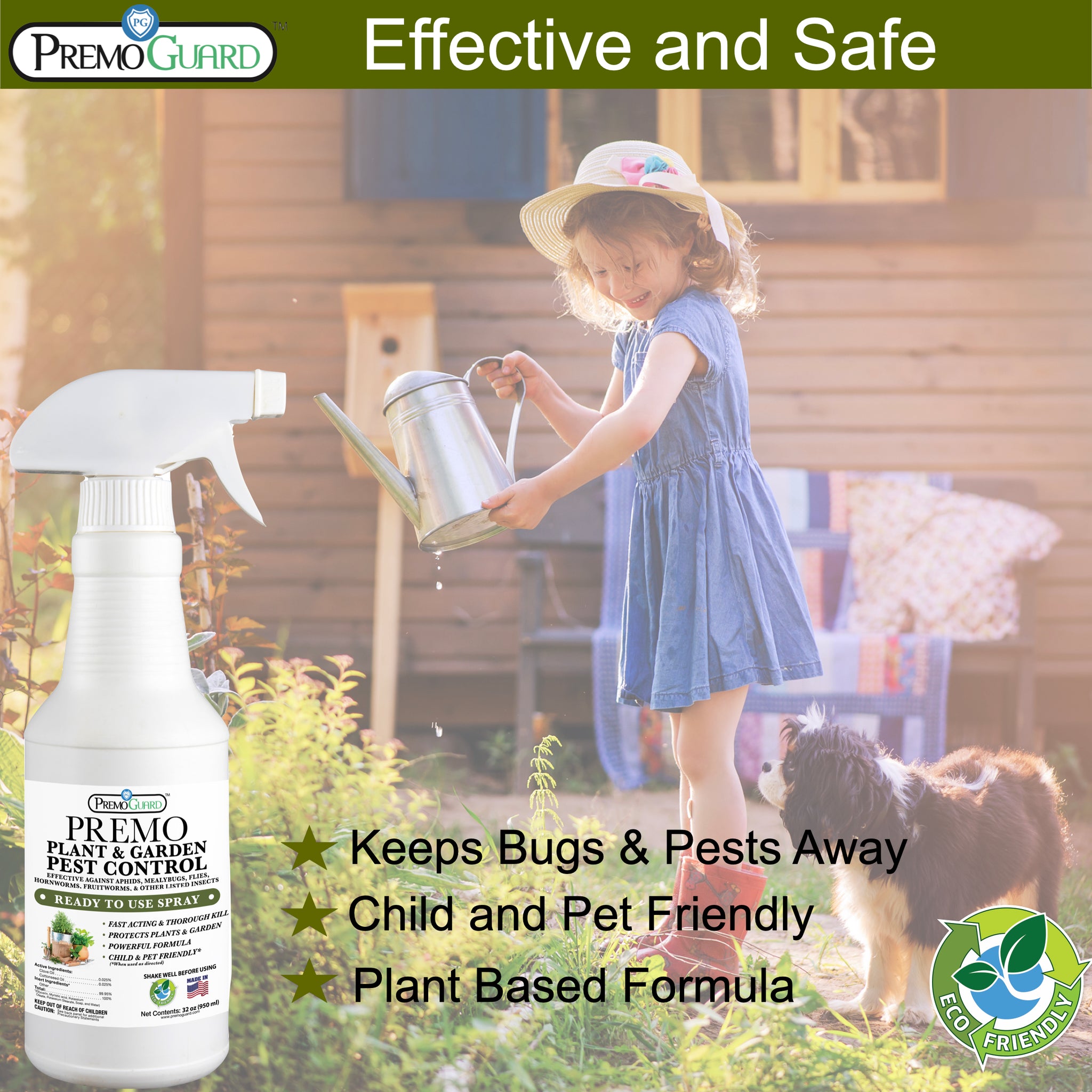 Plant And Garden Pest Control Spray 32 Oz By Premo Guard Premo plant-and-garden-pest-control-spray-32-oz-by-premo-guard-premo