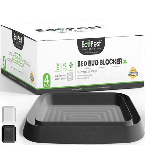 Bed Bug Blocker (XL)™ — 4 Pack | Interceptors, Monitors, and Traps by EcoPest Supply