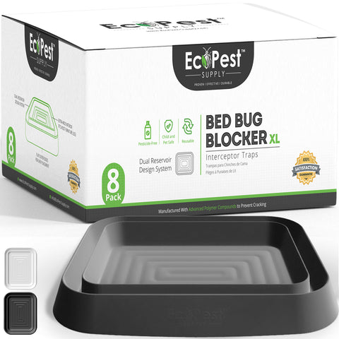 Bed Bug Blocker (XL)™ — 8 Pack | Interceptors, Monitors, and Traps by EcoPest Supply