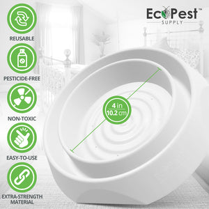 Bed Bug Blocker (Pro)™ — 4 Pack | Interceptors, Monitors, and Traps by EcoPest Supply