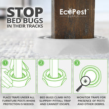 Load image into Gallery viewer, Bed Bug Blocker (Pro)™ — 8 Pack | Interceptors, Monitors, and Traps by EcoPest Supply